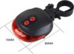 LED Laser fietsverlichting achter