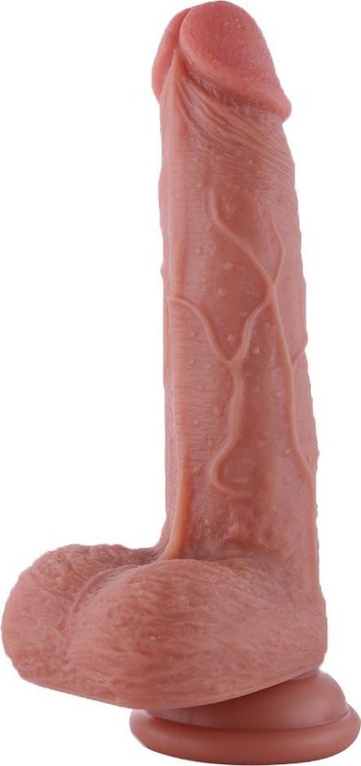 Dildo Vibrator - Vibrating dildo - With suction cup & remote control - Vibrator - 20 cm