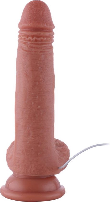 Vibrerende Dildo Vibrator Met zuignap & afstandsbediening 19 cm