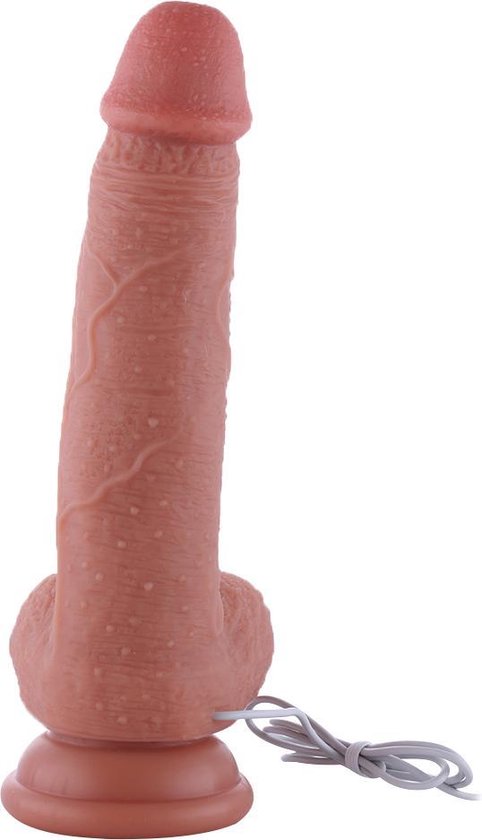 Dildo Vibrator - Vibrating dildo - With suction cup & remote control - Vibrator - 20 cm