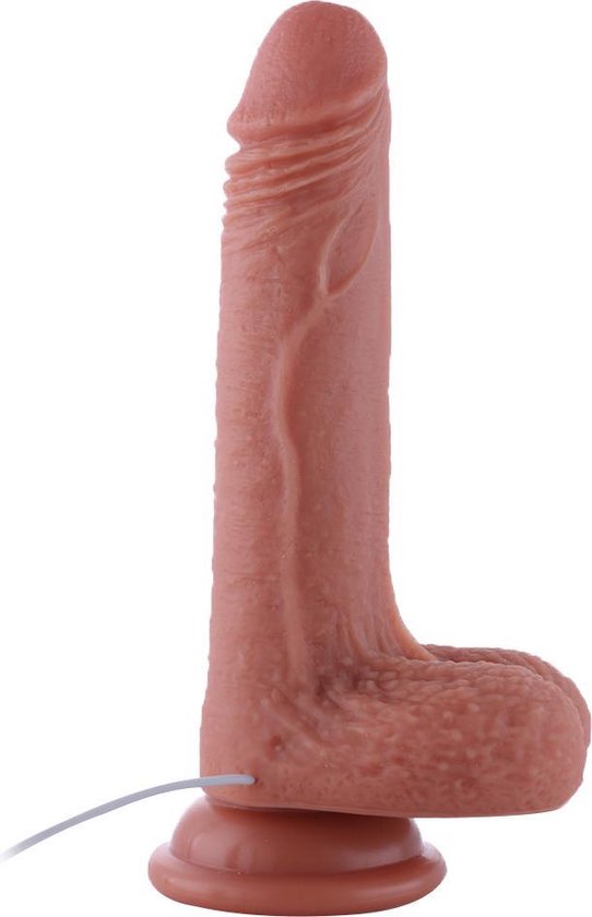 Vibrerende Dildo Vibrator Met zuignap & afstandsbediening 19 cm