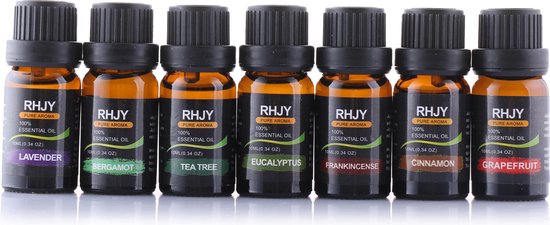 Essential Oils 100% Pure and Natural - 14 parts - Suitable for Aroma Diffuser| Essential Oil Set