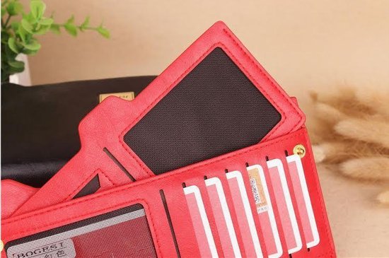 Bogesi wallet Ladies Wallet Long Orange