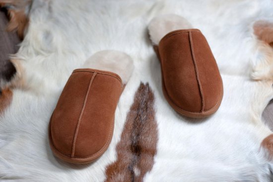 Heren pantoffels Walq | Heerlijk warme sloffen | maat 43.5 t/m 47