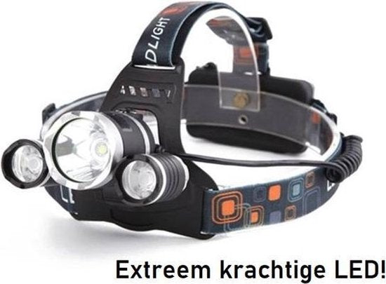 Grundig  LED Hoofdlamp - Spatwaterdicht