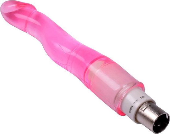Anale Dildo Met Kromming Voor De Auxfun® Basic Machine 3XLR