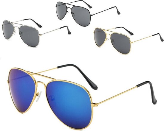 Aviator Zonnebril Piloten Zonnebril Goud