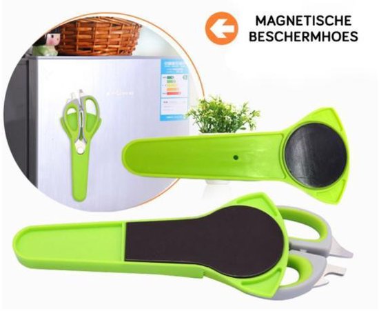 Multifunctional scissors - 7 in 1 - Kitchen scissors -