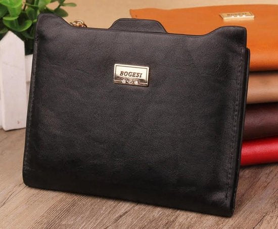 Wallet Ladies Removable Compartment Brown