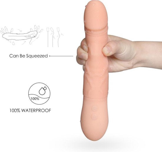 Realistische dildo vibrator nude King Turbo Vibrator TEKST