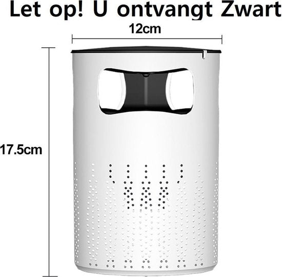Insectenlamp 2.0 - Muggenlamp - Vliegenlamp - Zwart