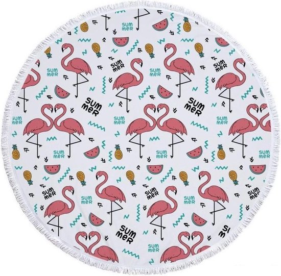 Roundie strandlaken rond - Donut - handdoek