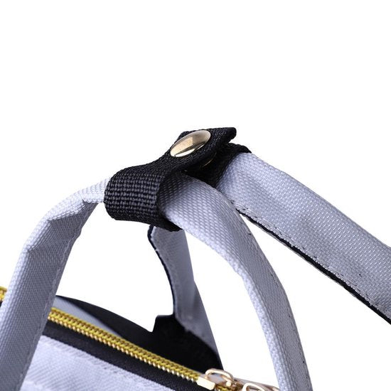 Hippe Rugtas Ruime Rugzak Schooltas Grijs