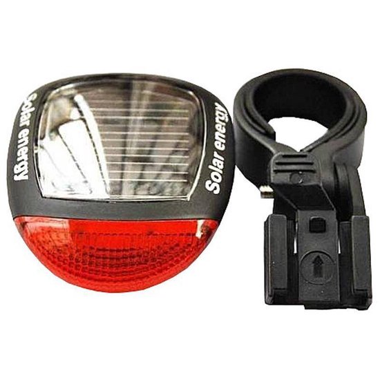 Bicycle Gear Solar Rear Light Led Black