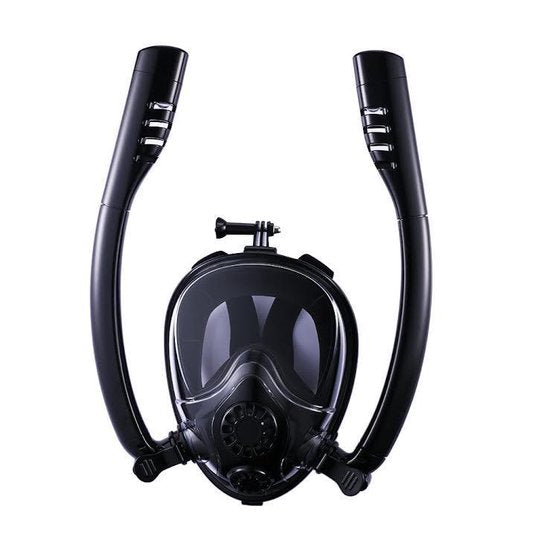 Duikmasker - Snorkelmasker - Fullface masker - Zwart