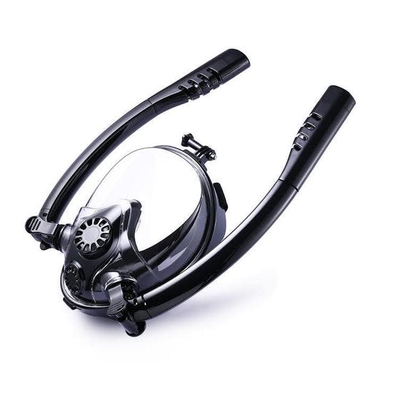 Duikmasker - Snorkelmasker - Fullface masker - Zwart