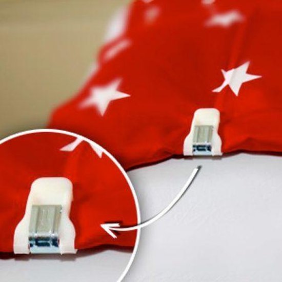 Duvet clips - 4 pieces - duvet pegs