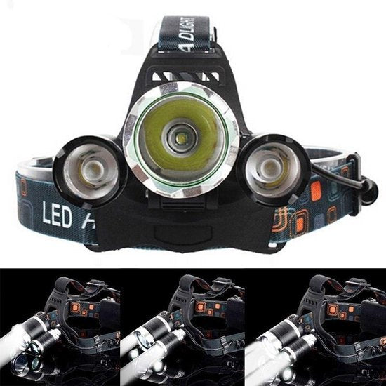 Grundig  LED Hoofdlamp - Spatwaterdicht