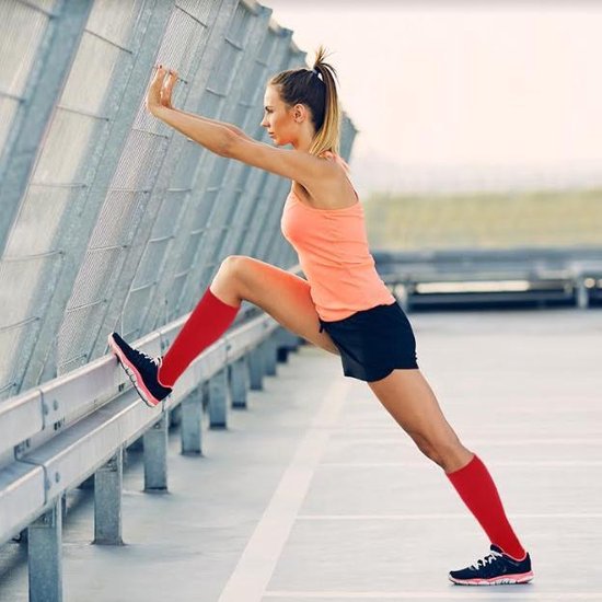 MeditorPlus Vital Sportieve Compressiesokken 2 Paar Rood - S/M