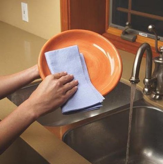 Bamboo Fiber Cloth - Absorbent Cloth - Cleaning Cloth - 32-pack