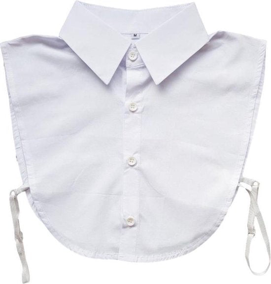 Blousekraag Dames Losse Kraag Wit Kraagje