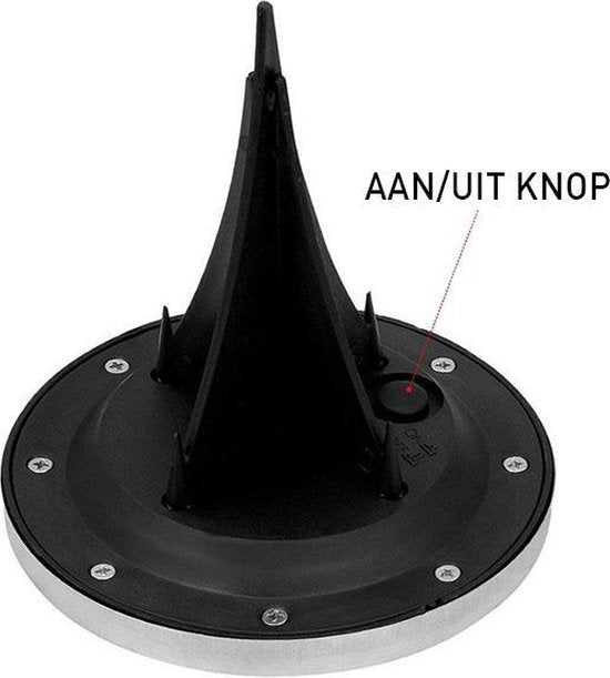 4x LED Grondspots Solar Tuin Set- Tuinverlichting - Zonne Energie - Waterdicht - Milieuvriendelijke verlichting