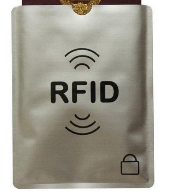 Onzichtbare Heuptas RFID Anti-Skim Protectie  Zwart