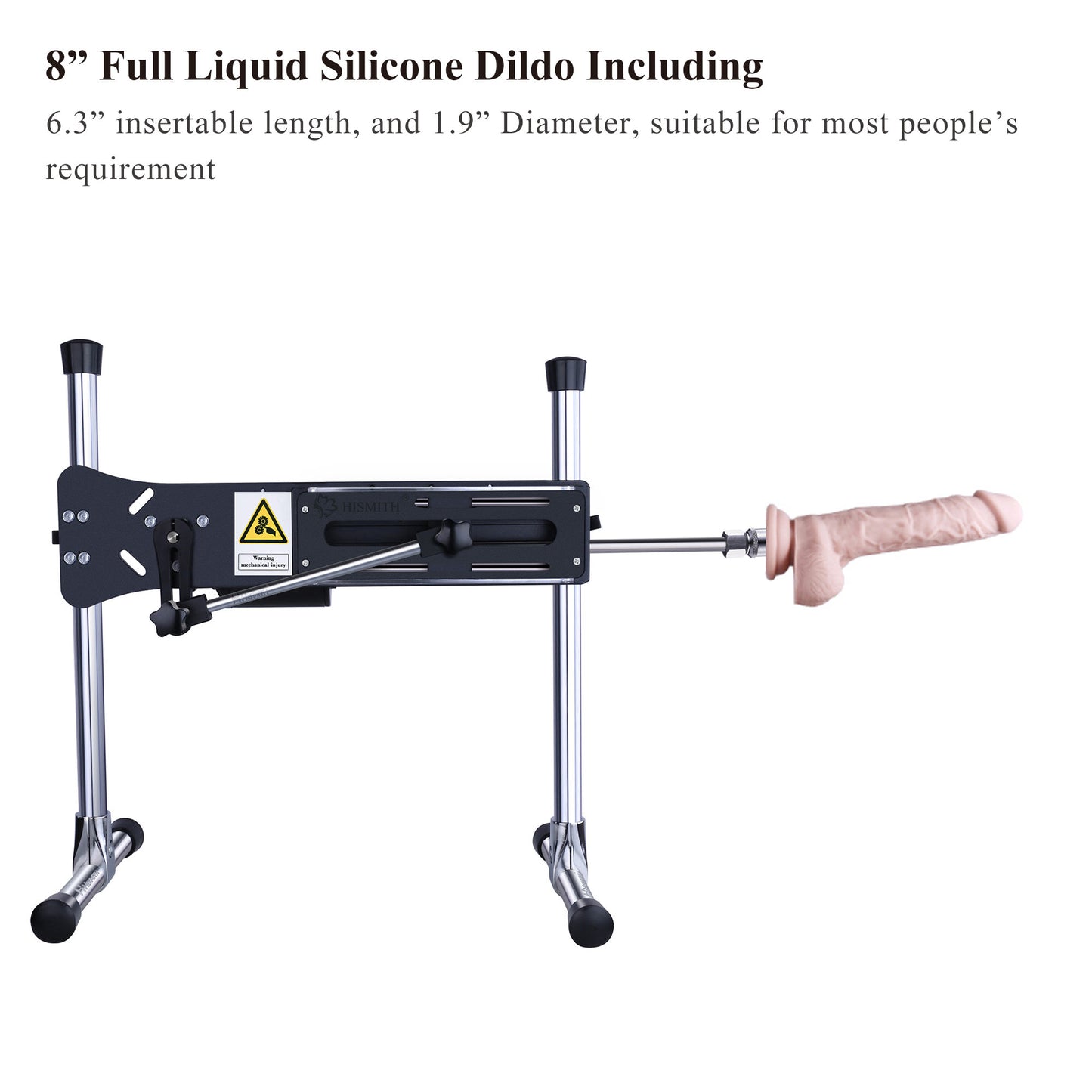 Hismith Premium Pro 1 Sex Machine including Dildo and Storage Bag