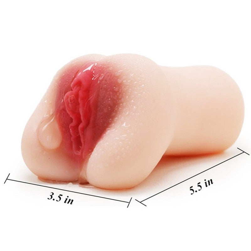 Pocket Pussy Masturbator With Storage Bag - Realistic Vagina For Men!