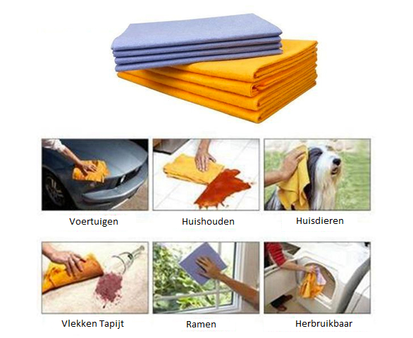 8-Pack Bamboe doeken