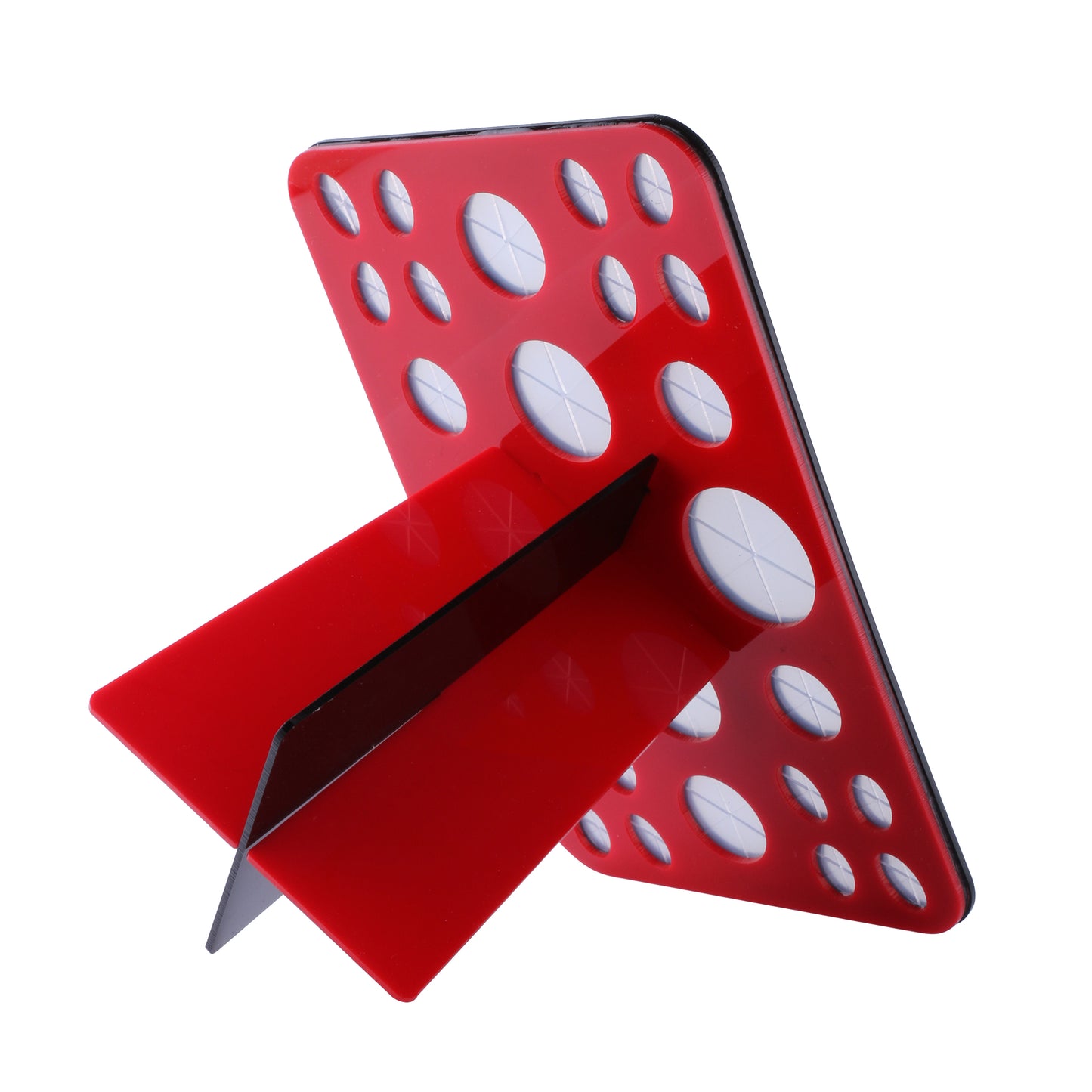 Make Up Brush Stand Standaard ROOD-ZWART