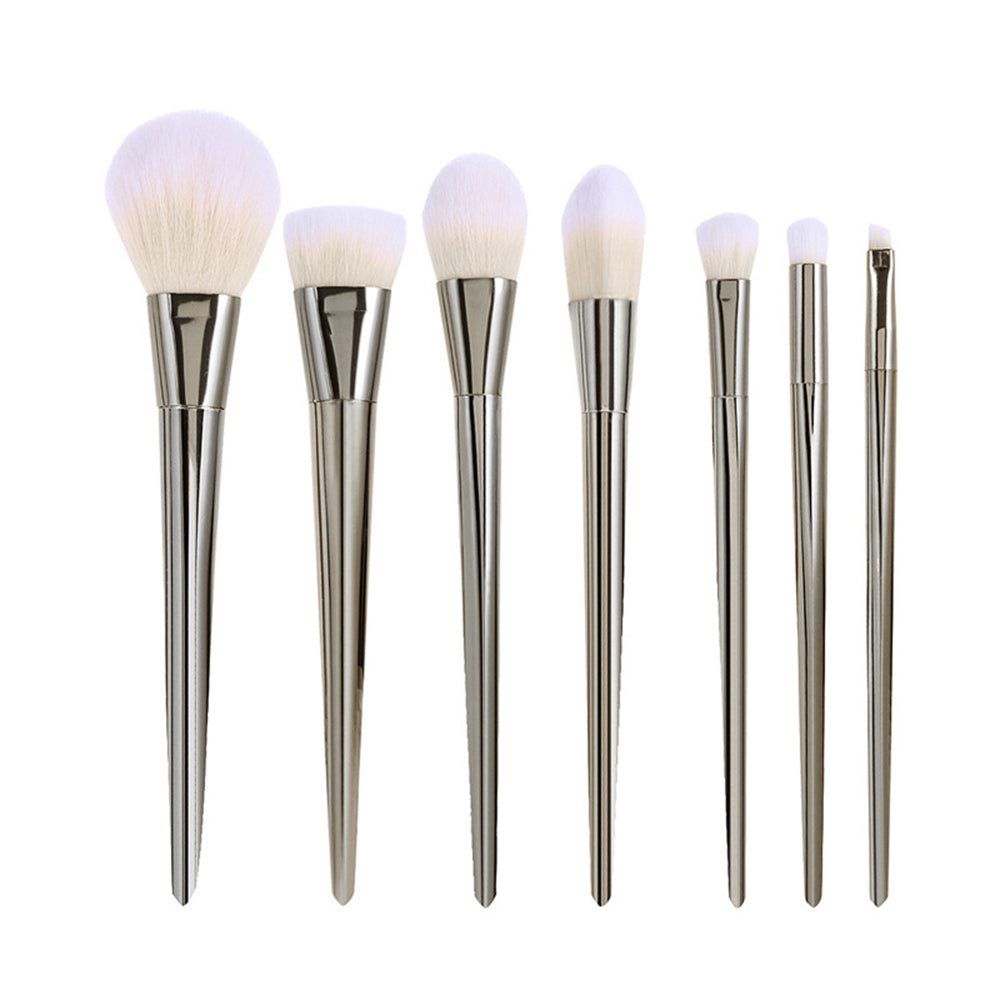 Make Up Brush set 7 pcs ZILVER