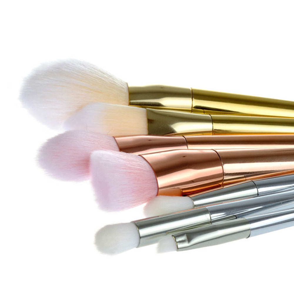 Make Up Brush set 7 pcs ZILVER