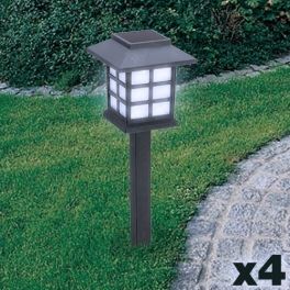 Solar Tuinlampen lampion style 4-Pack