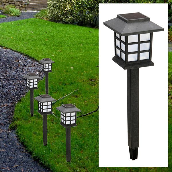 Solar Tuinlampen lampion style 4-Pack