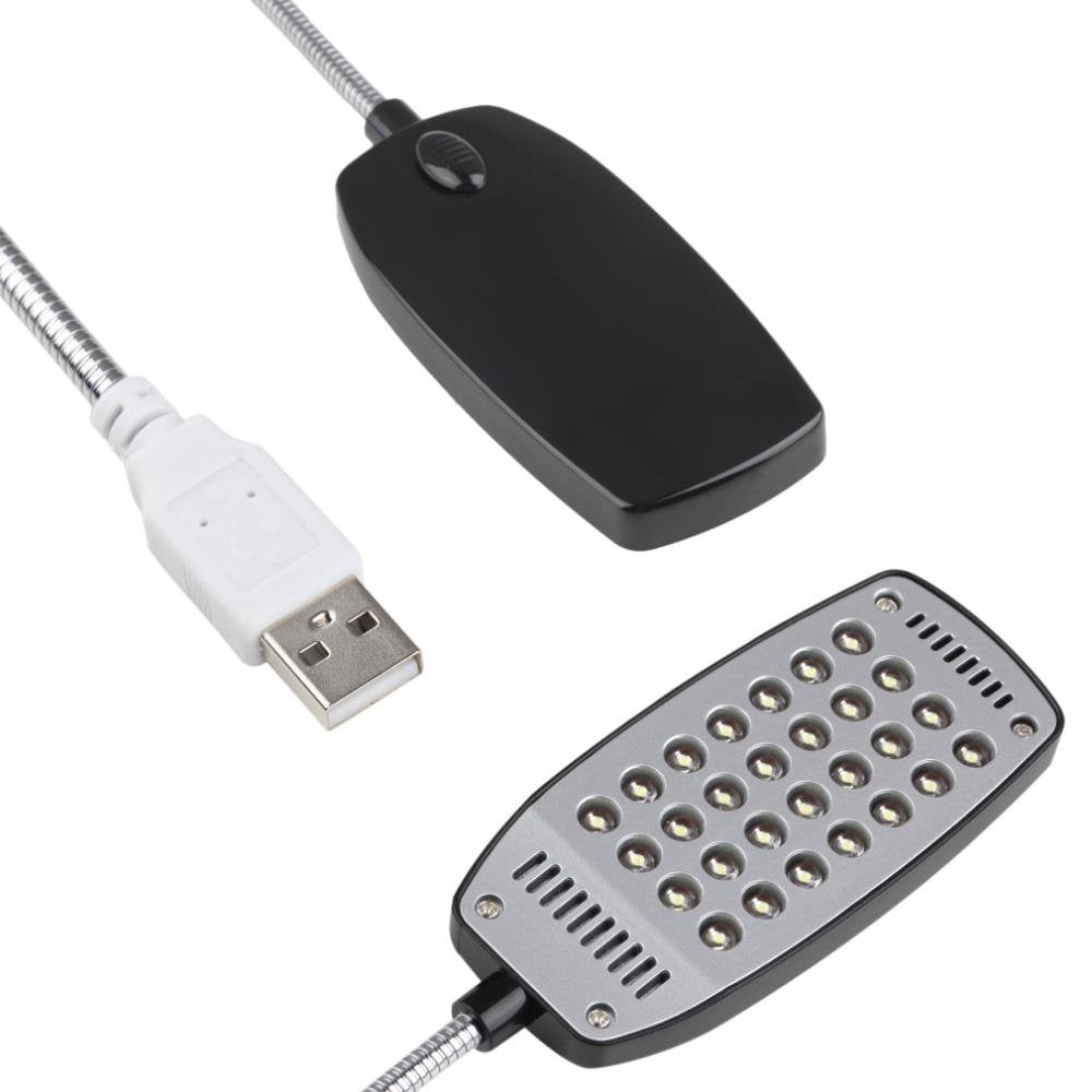 Flexibele USB LED LAMP met 28 LED'S wit
