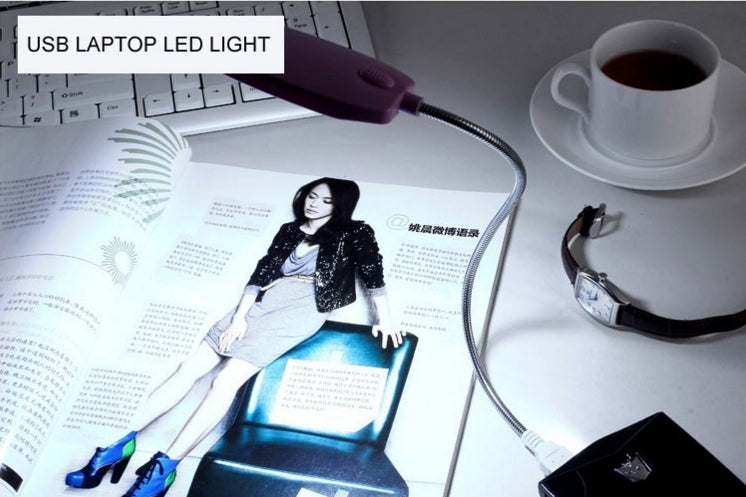 Flexibele USB LED LAMP met 28 LED'S zwart