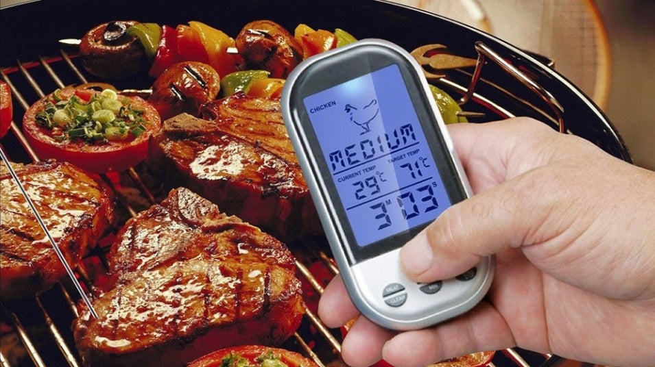 Quickstuff Digital Remote Meat Thermometer - Wireless