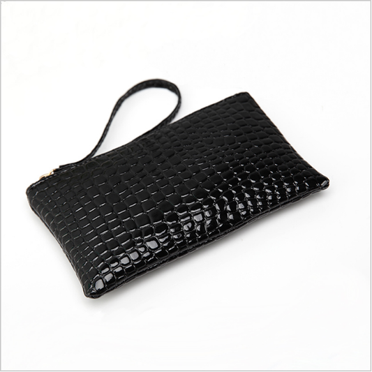 Clutch evening back zwart