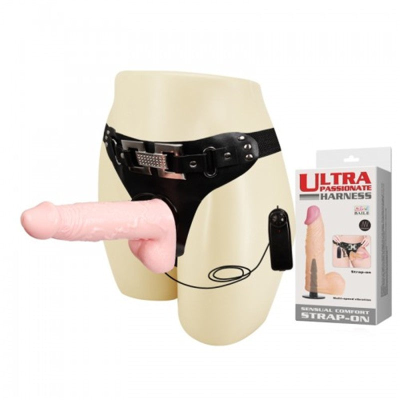 Women's Strap-On Vibrating Dildo