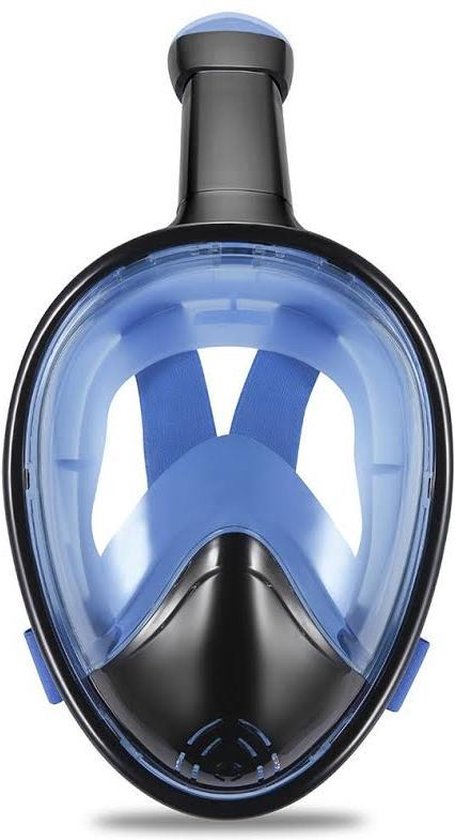 Snorkelmasker  Duikmasker  Full face duikmasker   Zwart/Blauw