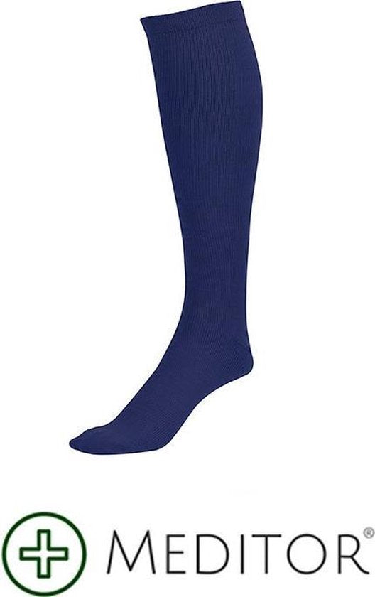 MeditorPlus Therapeutic Compression Socks 3 pair Blue - L/XL