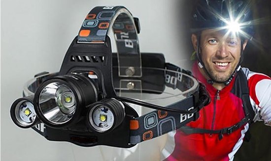 DisQounts 5000 Lumen Headlamp - Rechargeable