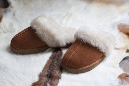 Walq Slippers Ladies Warm Slippers Suede Wool - Size 39/41