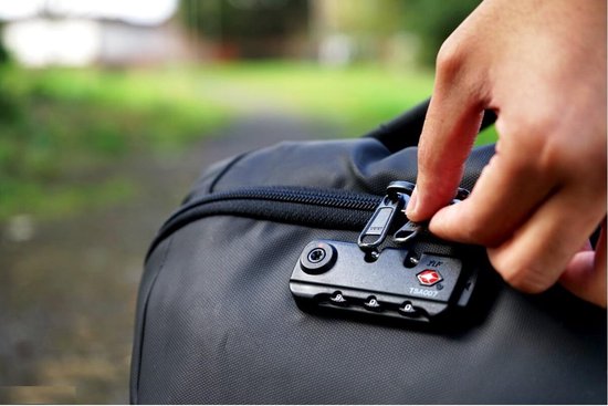 ClickPack Pro Anti Theft Backpack + Power Bank | Anti Theft Backpack | Korin design| USB port | RFID Cases | Kevlar anti-cut material | Unique TSA cable lock| Removable toilet bag | Electronics bag | Rain cover | RFID Sleeve | ! 15.6 INCH LAPTOP TEXT