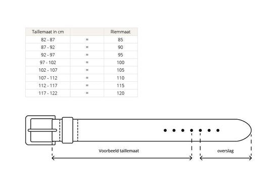 Damesriem Kunstlederen Riem 115 cm Lengte met opdruk Rood