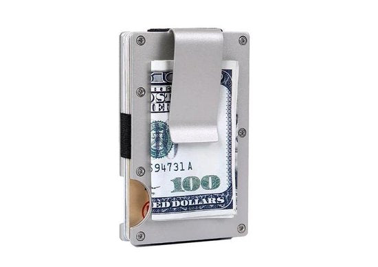 Cardholder with money clip Givii Wallet Pasholder - Black