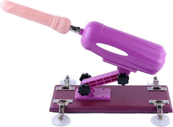 Auxfun® BASIC Seks Machine Pakket Morado Sex Vele Extra's Sexmachine