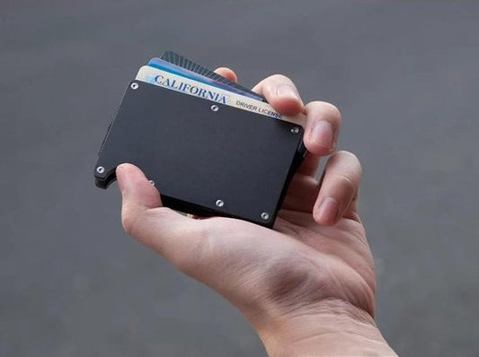 Cardholder with money clip Givii Wallet Pasholder - Black