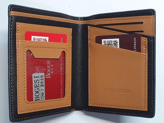 Bogesi wallet Men Wallet Rectangle Brown